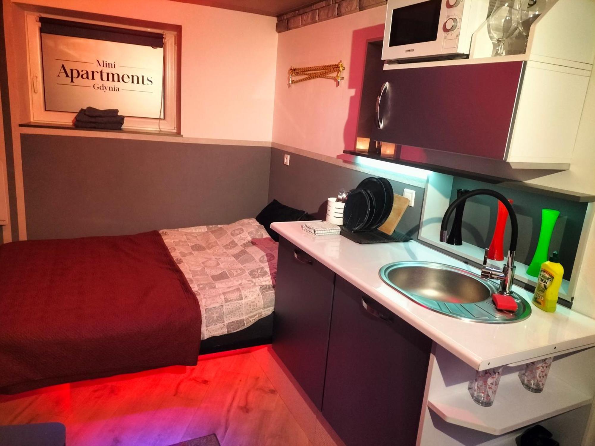 24H Gdynia Mini Apartamenty Na Kod Dostepu & Free Parking & No Keys Pokoj fotografie